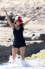 MARISA TOMEI Out at a Beach in Cabo 02/01/2022