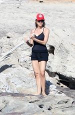 MARISA TOMEI Out at a Beach in Cabo 02/01/2022