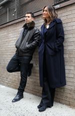 MARISKA HARGITAY and Ice T and Octavio Pisano on the Set of Law and Order: SVU in New York 02/22/2022