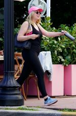 MARLA MAPLES and TIFFANY TRUMP Out in Miami Beach 02/04/2022