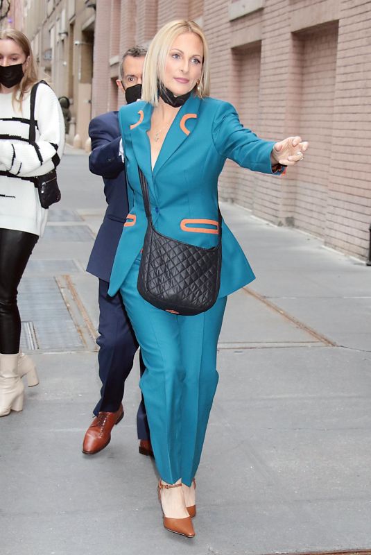 MARLEE MATLIN LeavesThe View in New York 02/24/2022