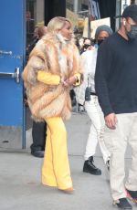 MARY J. BLIGE Leaves Good Morning America in New York 02/18/2022