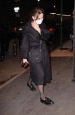 MAUDE APATOW Arrives at Her Hotel in New York 02/24/2022