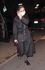 MAUDE APATOW Arrives at Her Hotel in New York 02/24/2022