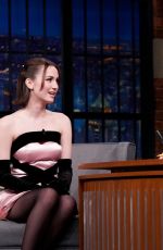 MAUDE APATOW at Late Night with Seth Meyers 02/24/2022