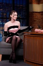 MAUDE APATOW at Late Night with Seth Meyers 02/24/2022