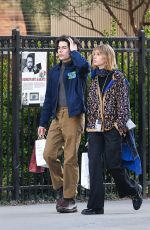 MAYA HAWKE and Spencer Barnett Out on Valentine