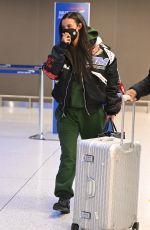 MAYA JAMA at JFK Airport in New York 02/15/2022