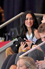 MEGAN FOX and Machine Gun Kelly at 2022 Honda NHL All-Star Game at T-Mobile Arena in Las Vegas 02/05/2022