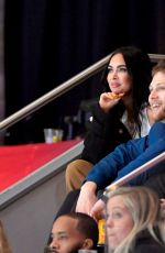 MEGAN FOX and Machine Gun Kelly at 2022 Honda NHL All-Star Game at T-Mobile Arena in Las Vegas 02/05/2022
