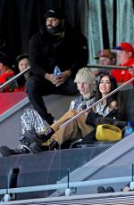 MEGAN FOX and Machine Gun Kelly at 2022 Honda NHL All-Star Game at T-Mobile Arena in Las Vegas 02/05/2022