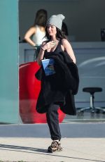 MEGAN FOX Leaves Elite Aesthetics Medical Spa in Los Angeles 02/16/2022