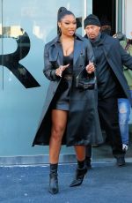 MEGAN THEE STALLION at Coach Show at New York Fashion Week 02/14/2022