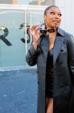 MEGAN THEE STALLION at Coach Show at New York Fashion Week 02/14/2022