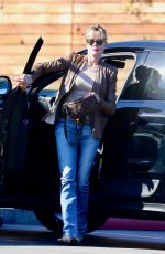 MELANIE GRIFFITH Shopping at Maxfield in West Hollywood 02/17/2022