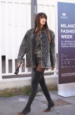 MELISSA SATTA at Diesel Fashion Show in Milan 02/223/2022