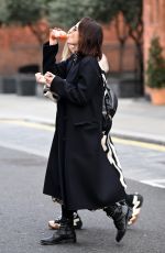 MICHELLE DOCKERY Out and About in London 02/02/2022