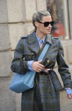 MICHELLE HUNZIKER Out and About in Milan 02/25/2022