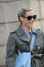 MICHELLE HUNZIKER Out and About in Milan 02/25/2022