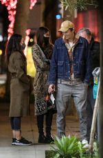 MILA KUNIS and Ashton Kutcher Out with Friends for Sushi at Onizuka LA in West Hollywood 02/02/2022