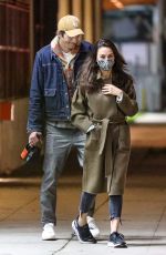 MILA KUNIS and Ashton Kutcher Out with Friends for Sushi at Onizuka LA in West Hollywood 02/02/2022