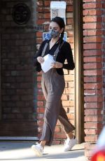 MILA KUNIS Leave Buds & Roses Cannabis Store in Los Angeles 02/05/2022
