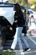MILA KUNIS Out and About in Beverly Hills 02/22/2022