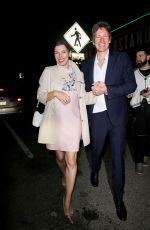 MILLA JOVOVICH Leaves Prada Event in Los Angeles 02/16/2022