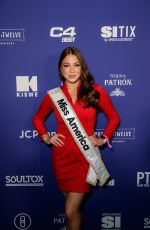 Miss America EMMA BROYLES at Sports Illustrated Super Bowl Party in Los Angeles 02/12/2022