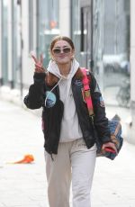 MISSY KEATING Arrives at DWTS Rehearsals in Dublin 01/31/2022
