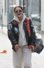 MISSY KEATING Arrives at DWTS Rehearsals in Dublin 01/31/2022