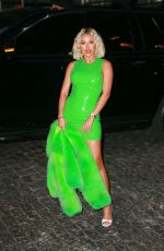 MODEL ROZ Arrives at Alice and Olivia Cocktail Party in New York 02/12/2022