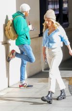 MOLLIE KING Leaves BBC Studios in London 02/24/2022