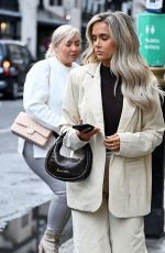 MOLLY MAE HAGUE Out and About in London 02/14/2022