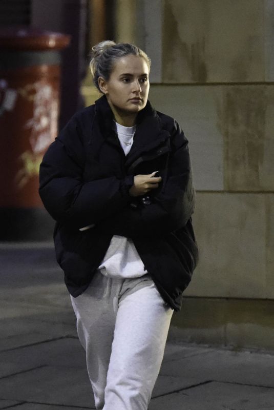 MOLLY MAE HAGUE Out in Manchester 02/03/2022