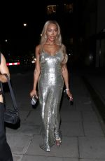 MUNROE BERGDORF Arrives at 180 Strand in London 02/08/2022