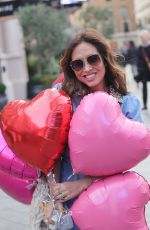 MYLEENE KLASS Leaves Smooth Radio in London 02/12/2022