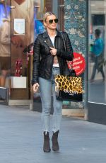 NADIYA BYCHKOVA and Kai Widdrington Out Shopping in Liverpool 02/03/2022