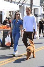 NATALIE JOY Shopping at Farmers Market in Los Angeles 02/20/2022