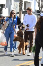 NATALIE JOY Shopping at Farmers Market in Los Angeles 02/20/2022