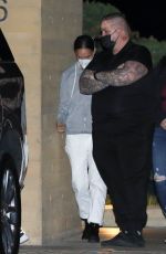 NATALIE PORTMAN Leaves Dinner at Nobu in Malibu 02/27/2022