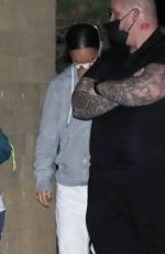 NATALIE PORTMAN Leaves Dinner at Nobu in Malibu 02/27/2022