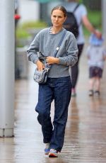 NATALIE PORTMAN Out and About in Double Bay 02/26/2022