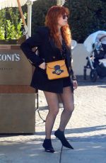 NATASHA LYONNE Out for Lunch at Cecconi
