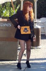 NATASHA LYONNE Out for Lunch at Cecconi