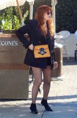 NATASHA LYONNE Out for Lunch at Cecconi