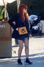 NATASHA LYONNE Out for Lunch at Cecconi