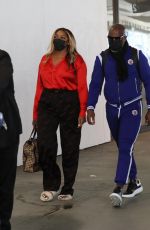 NENE LEAKES Arrives at LAX Airport in Los Angeles 02/06/2022