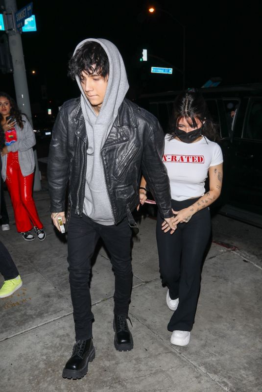 NESSA BARRETT Arrives at Landon Barker