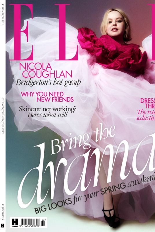 NICOLA COUGHLAN for Elle Magazine, UK March 2022